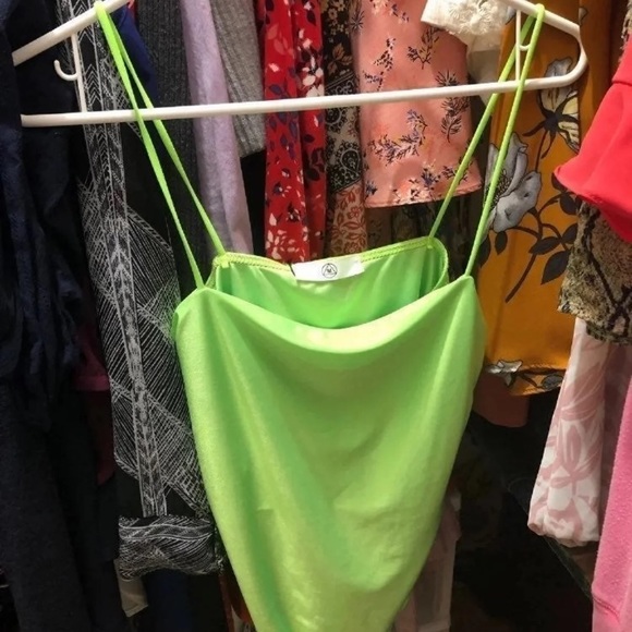 green bodysuit - Picture 3 of 3